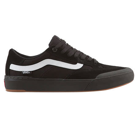 VANS BERLE PRO shoes in black and white.