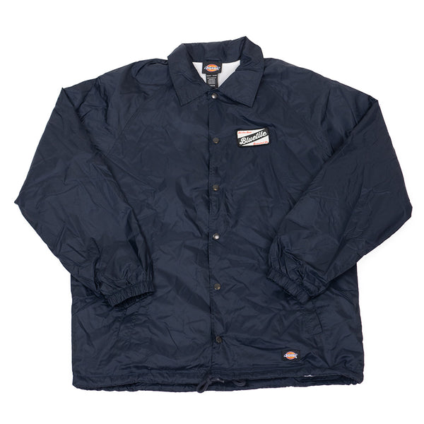 Bluetile Skateboards BLUETILE CRAFT PATCH COACHES JACKET NAVY