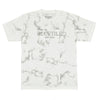 A BLUETILE CHISELED TEE MARBLE t-shirt with the word 'beautiful' on it. (Brand: Bluetile Skateboards)