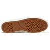 A pair of white CONVERSE CONS ONE STAR PRO ALEXIS OBSIDIAN sneakers with brown soles.