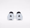 A pair of white CONVERSE CONS ONE STAR CC SLIP WHITE / BLACK / WHITE sneakers.