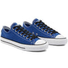 The CONVERSE CONS CHUCK TAYLOR ALL STAR PRO OX RUSH BLUE/ BLACK/ WHITE in Rush Blue is a low-cut version of the iconic Chuck Taylor All Star shoe.