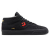 A black and red Converse LOUIE LOPEZ PRO MID high top sneaker.