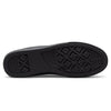 A close up view of a black slip-on CONVERSE LOUIE LOPEZ PRO MID BLACK / POPPY GLOW / AMARILLO shoe.