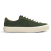 A green suede sneaker with white soles from the LAST RESORT AB VM001 SUEDE OLIVE/WHITE collection, by Last Resort AB.
