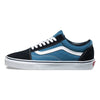 Iconic VANS Old Skool Navy/White sneakers, perfect for skate shoe enthusiasts.