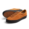 A pair of orange suede sneakers with black soles, LAST RESORT AB VM002 SUEDE LO CHEDDAR/BLACK by Last Resort AB.