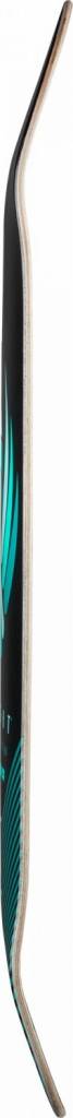 A POWELL PERALTA FLIGHT™ deck featuring a bat image with a vibrant blue and green design.