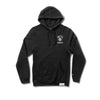 A black hoodie with the Nets logo on the left chest.