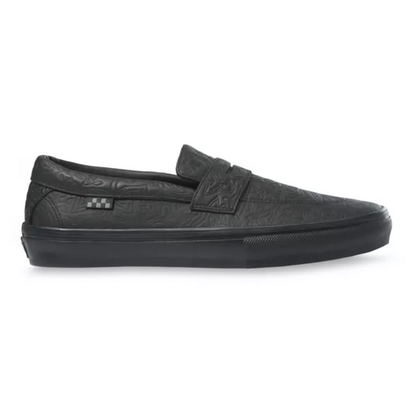 VANS SKATE STYLE 53 BEATRICE DOMAND slip on shoes in black, perfect for skate style.