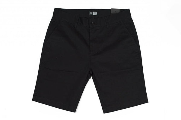 A super cool Bluetile Surplus Short Black on a white background.