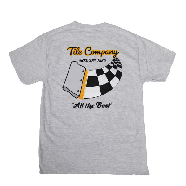 The company all my Bluetile Skateboards BLUETILE TILE CO T-SHIRT ASH - grey T-Shirt.