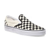 A VANS Classic Slip-On Black/White Checkerboard sneakers.