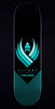 A POWELL PERALTA FLIGHT DECK SHAPE 247 skateboard with the word flight on it.