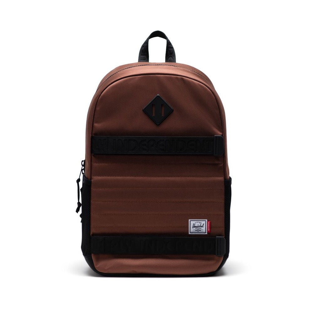HERSCHEL X INDEPENDENT FLEET BACKPACK SADDLE BROWN/BLACK– Bluetile Skateboards