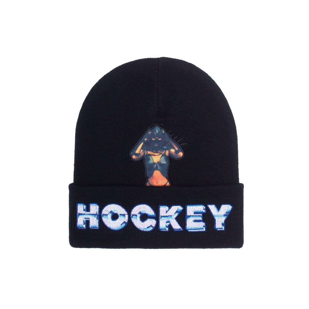 HOCKEY GWENDOLINE BEANIE BLACK– Bluetile Skateboards