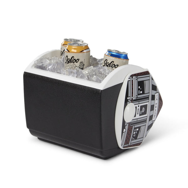 Limited edition Bluetile Skateboards Star Wars R2D2 cooler, perfect for outdoor events.