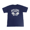 Bluetile Skateboards offers a stylish BLUETILE RUTLEDGE TENNIS CLUB T-SHIRT NAVY for all its members.