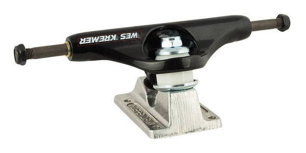 An INDEPENDENT WES KREMER HOLLOW 144 TRUCKS (SET OF TWO) on a white background.