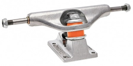 An image of an INDEPENDENT STD 129 TRUCKS (SET OF TWO) skateboard truck on a white background with the keyword "TRUCKS.