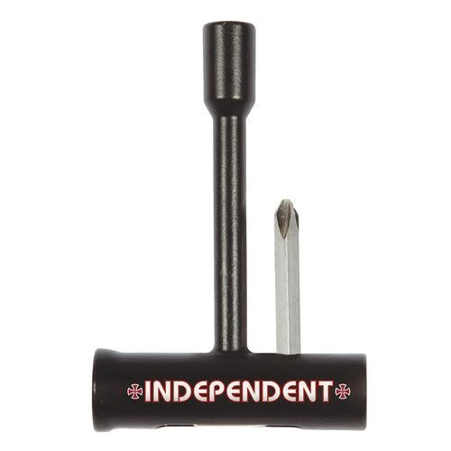 An Independent Bearing Saver Skate T-Tool with Independent attached to it.