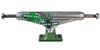 A skateboard truck with a green design on it, INDEPENDENT JOSLIN 144 FORGED HOLLOW GREEN (SET OF TWO), INDEPENDENT.