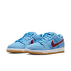 Nike SB Dunk Low Pro "Phillies" Valor Blue/Team Maroon/White in blue and burgundy, inspired by the MLB Philadelphia Phillies.
