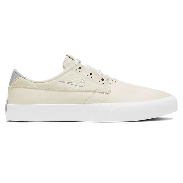 Beige and white nike SB Shane PRM Sail / Smoke Grey / White shoes.