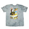 A BLUETILE MISO BATH T-SHIRT OCEAN with an image of a ninja in a bowl.