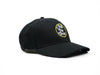 A BLUETILE ALL THE BEST SNAP BACK BLACK hat with a yellow logo on it.