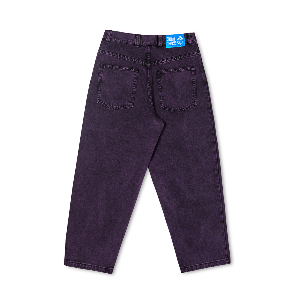 POLAR BIG BOY JEANS PURPLE BLACK– Bluetile Skateboards