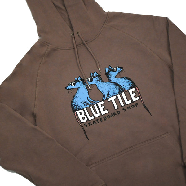 Bluetile Skateboards - Bluetile Skate Rats Premium Hoodie Musk.