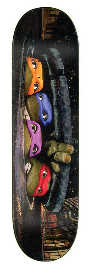 PRE-ORDER!! SANTA CRUZ X TMNT POSTER 8.25 EVERSLICK