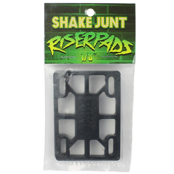 Shake Junt 1/8 riser pads in black.