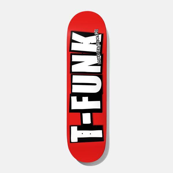 BAKER T-FUNK LOGO 1ST BOARD RED / BLACK 8.5– Bluetile