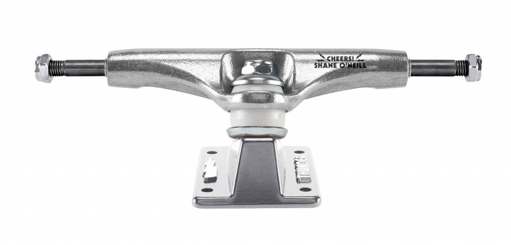 A THUNDER skateboard truck on a white background.