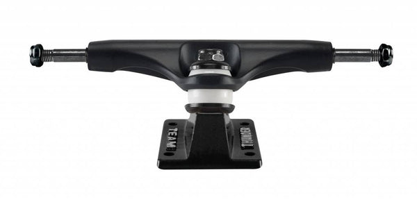 A THUNDER ISHOD WAIR DRIFT HOLLOW LIGHTS BLACK 147 HI skateboard truck on a white background.