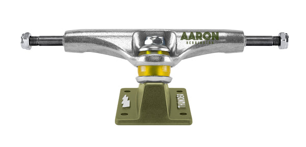 A THUNDER TRUCKS 149 AARON STAMPED HOLLOW (SET OF TWO) skateboard truck on a white background.