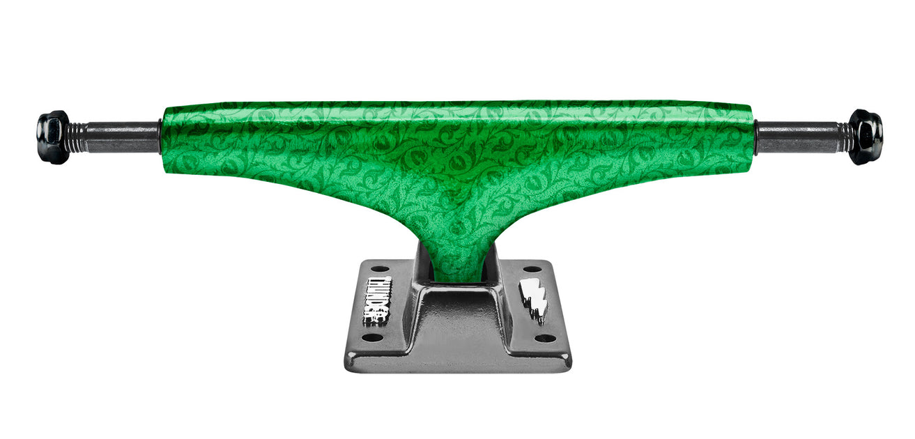 スケートボード Thunder Hollow OG Grenade Green 148 Hi THUNDER TRUCKS 148 CHROMA GREEN HOLLOW (SET OF TWO)– Bluetile
