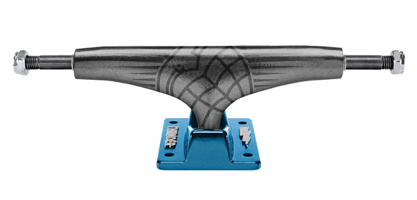 A THUNDER TRUCKS 148 ELECTRA STRIKE HOLLOW skateboard truck on a white background.