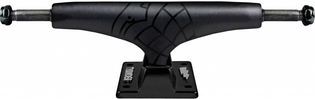 A THUNDER skateboard truck on a white background.