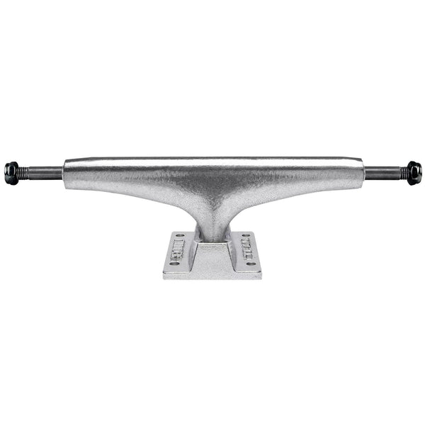 A silver THUNDER TRUCKS 181 POLISHED (SET OF TWO) skateboard truck on a white background.