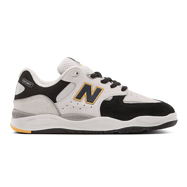 NB NUMERIC men's 990 v2 white/black/yellow featuring TIAGO LEMOS.
