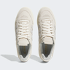 A pair of ADIDAS TYSHAWN LOW CHALK WHITE / GREY ONE / CREAM WHITE sneakers on a white background.