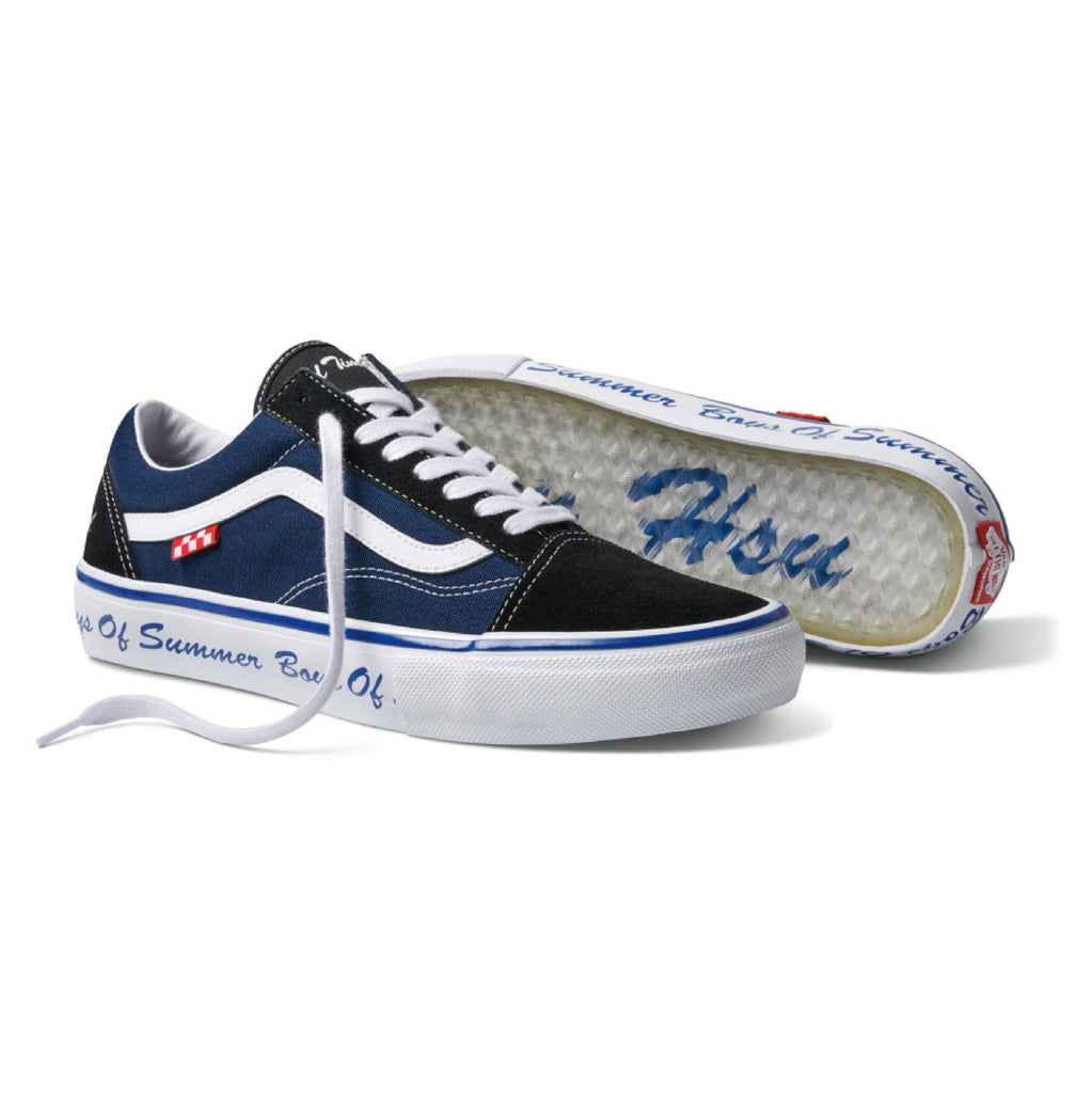 VANS Boys of Summer Skate Old Skool HSU / Baby Girl sneakers are the perfect choice for summer skate enthusiasts. With the iconic design and long-lasting durability, these shoes are a must-have for VANS boys looking to make a stylish statement.