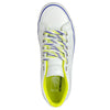 VANS X QUARTERSNACKS LAMPIN PRO WHITE sneakers in white/yellow/blue.