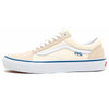 VANS SKATE OLD SKOOL OFF WHITE shoes in cream and blue.