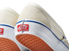 VANS SKATE SLIP-ON OFF WHITE shoes with blue soles - a classic style for skating.