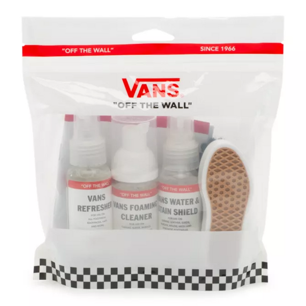 VANS shoe care travel kit.