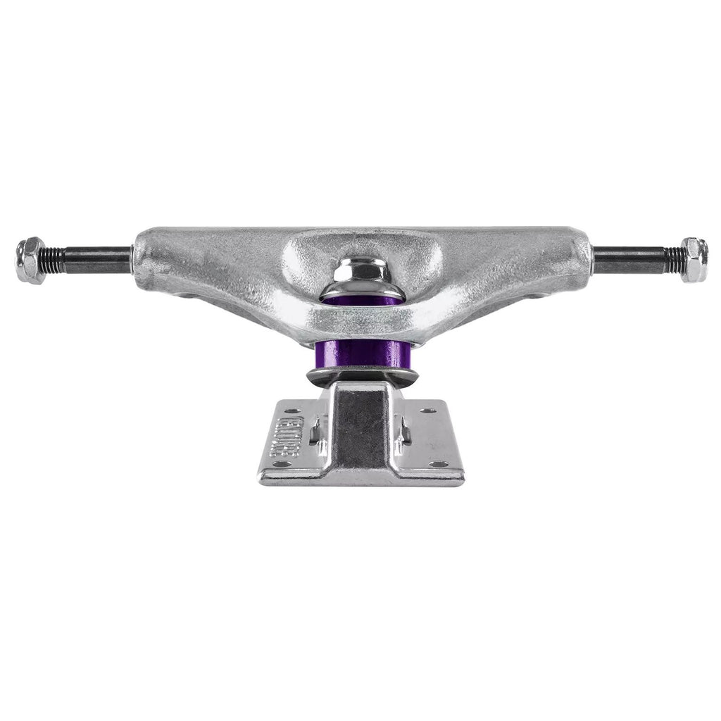 A VENTURE HOLLOW ALL POLISHED HI 5.0 (SET OF TWO) skateboard truck on a white background.